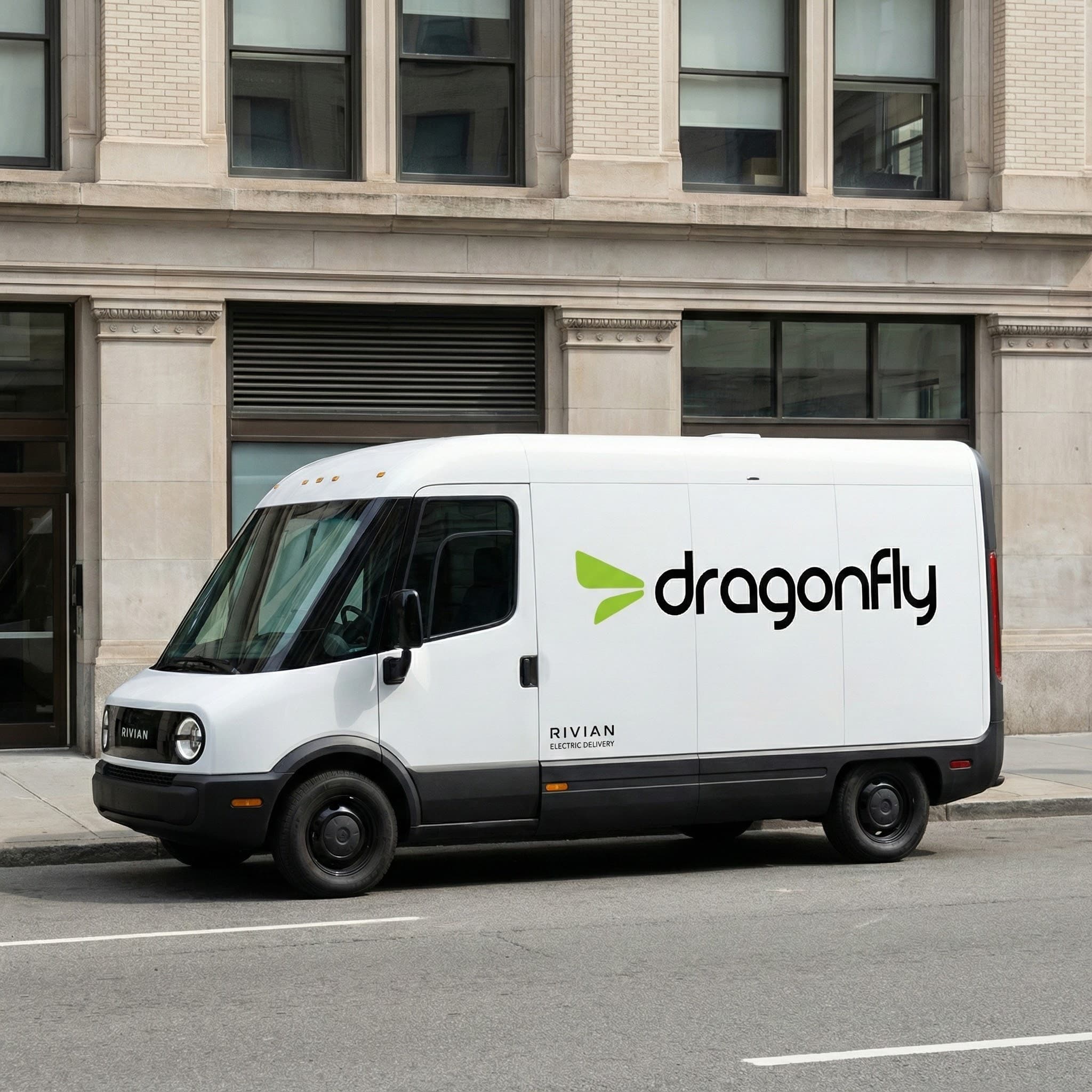 Dragonfly delivery van